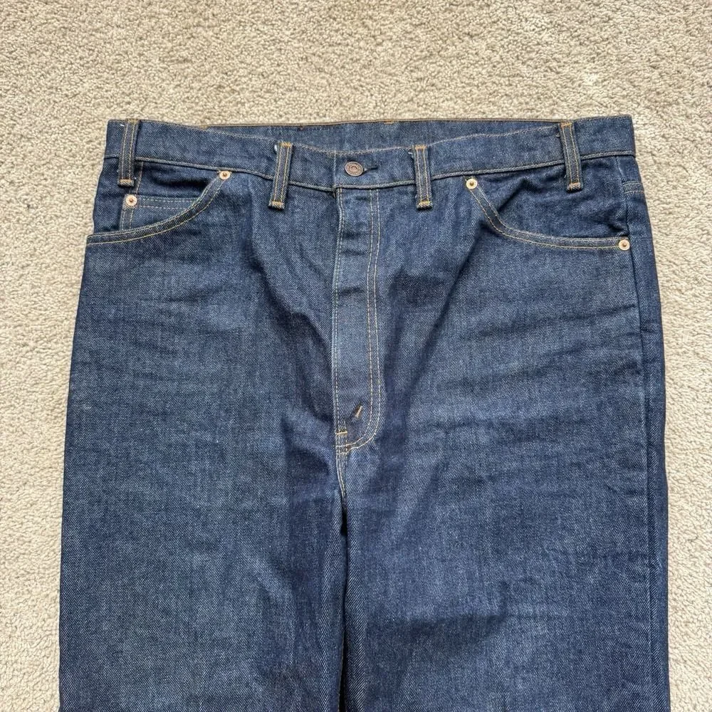 Vintage Levis 517 Jeans Mens 38 x 30 Actual Bootcut Orange Tab Dark Denim Canada